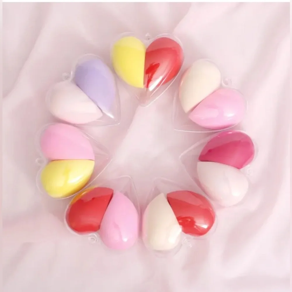 🆕 Heart Double Makeup Beauty Blenders